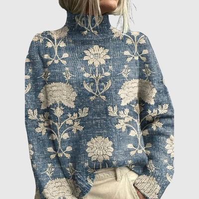 Evelyn Warm & Elegant Turtleneck Sweater