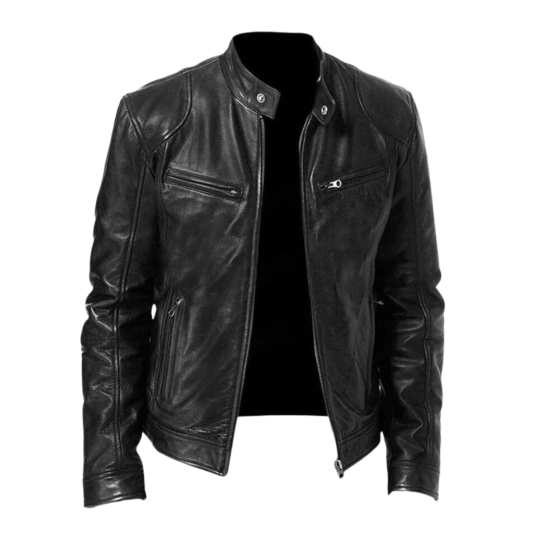 Massimo Casual Leather Jacket