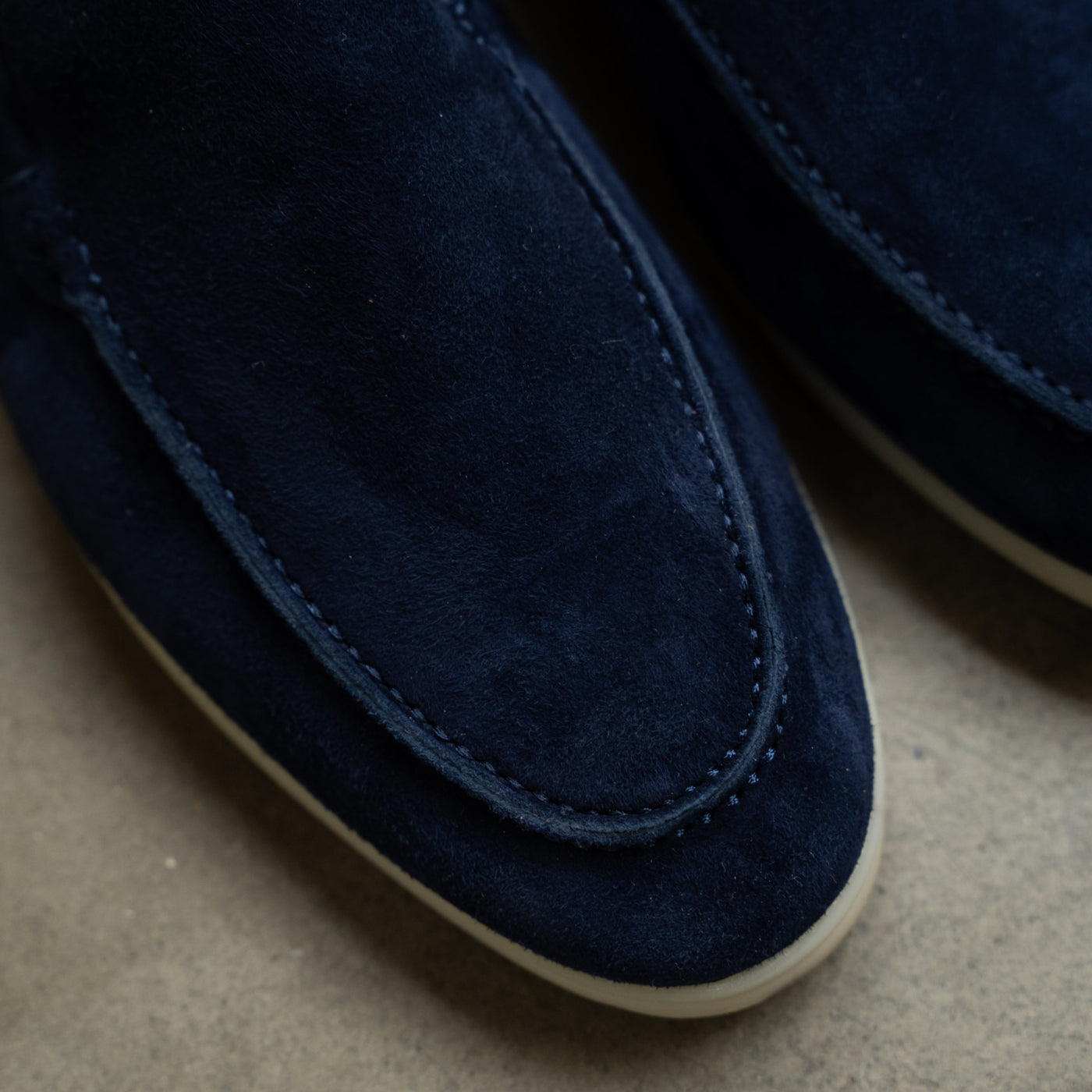 Elegant Navy Blue Loafers