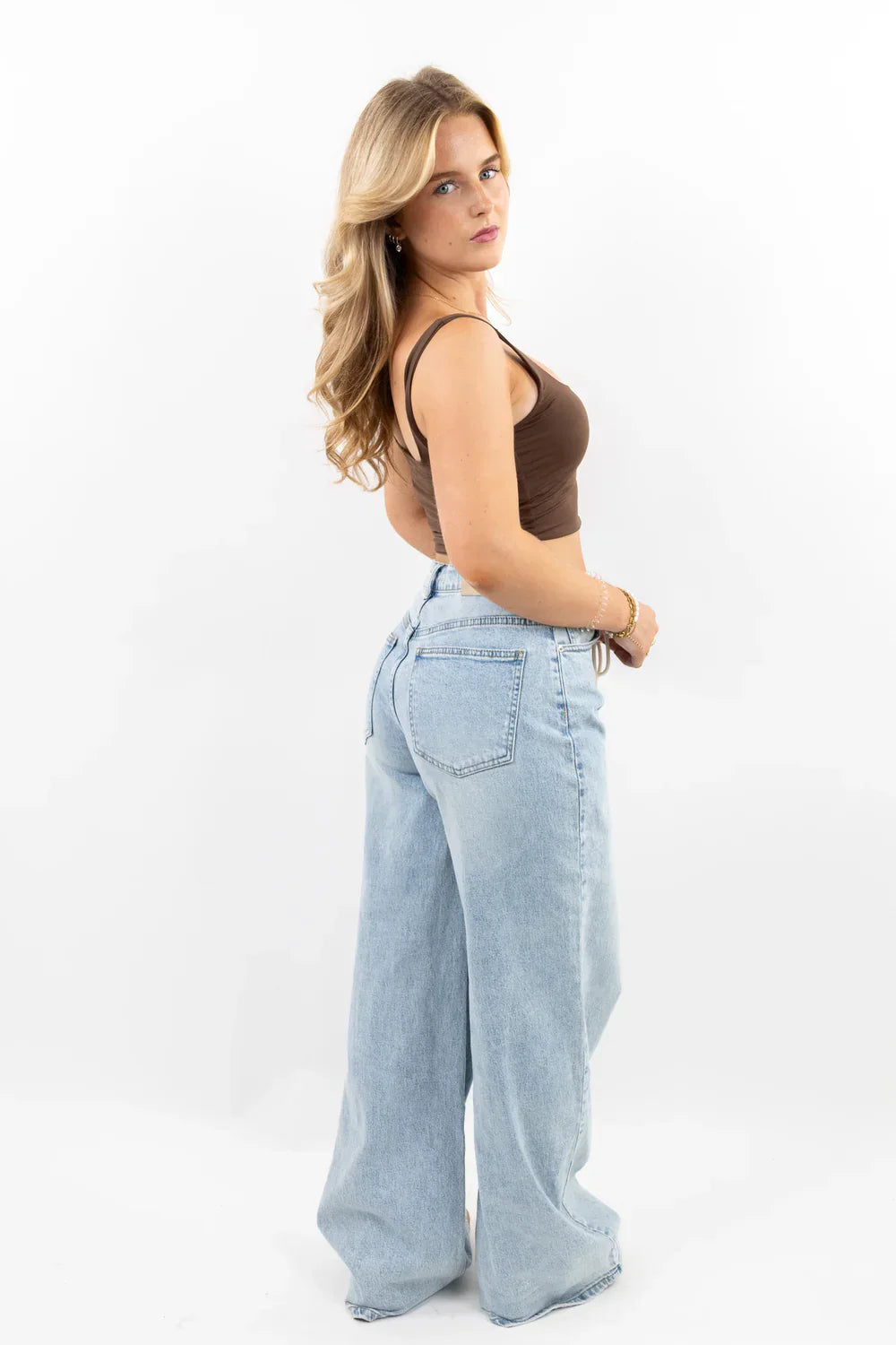 LEAH ROPE LOOSE FIT JEANS