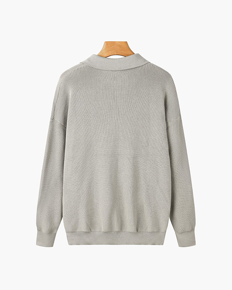 Sterling Zip-Up Sweater