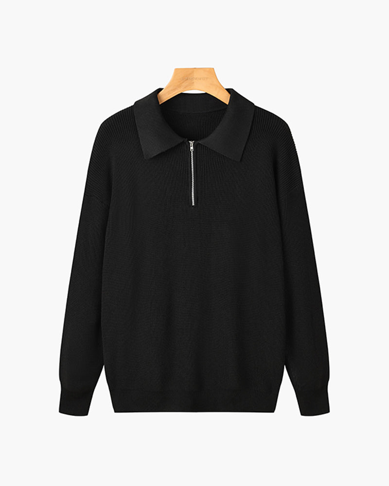 Sterling Zip-Up Sweater