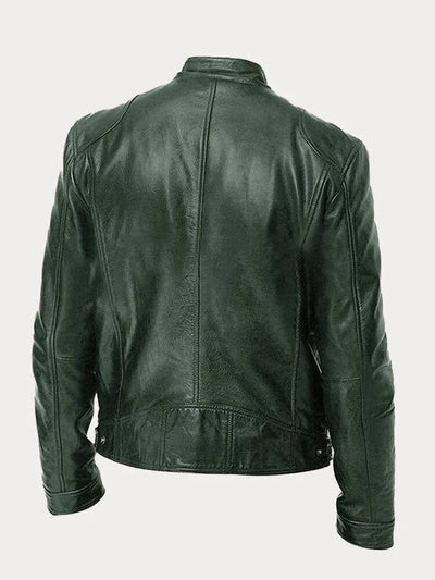 Genuine Leather Biker Jacket
