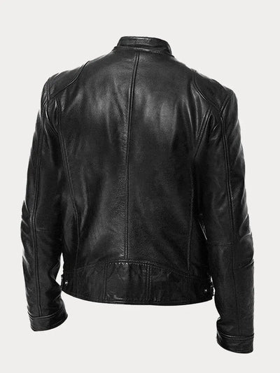 Genuine Leather Biker Jacket