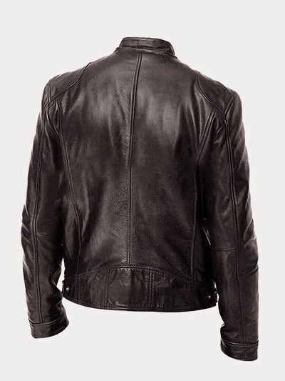 Genuine Leather Biker Jacket
