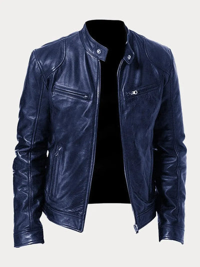 Massimo Casual Leather Jacket