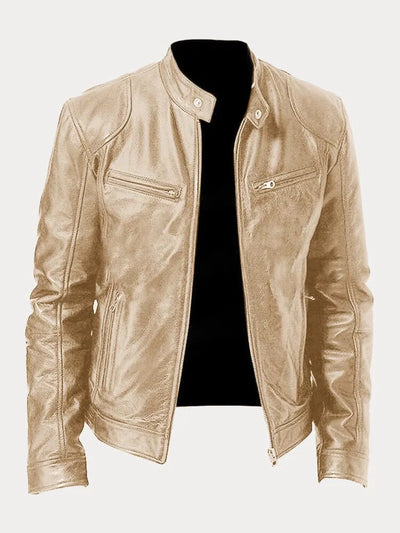 Massimo Casual Leather Jacket