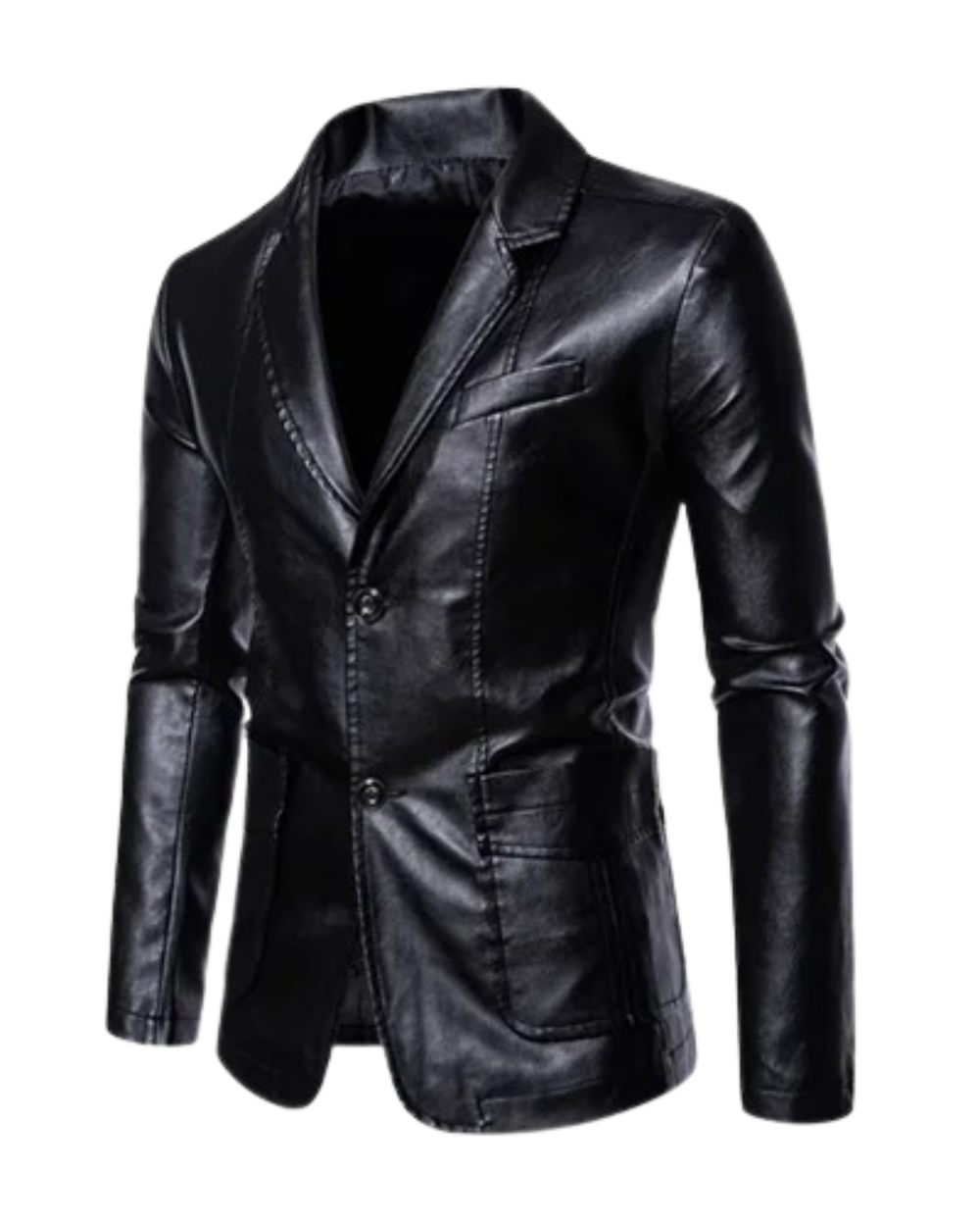 Smart Casual Leather Jacket for Professionals