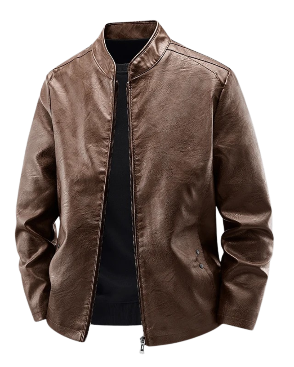 Classic Leather Motorcycle Jacket