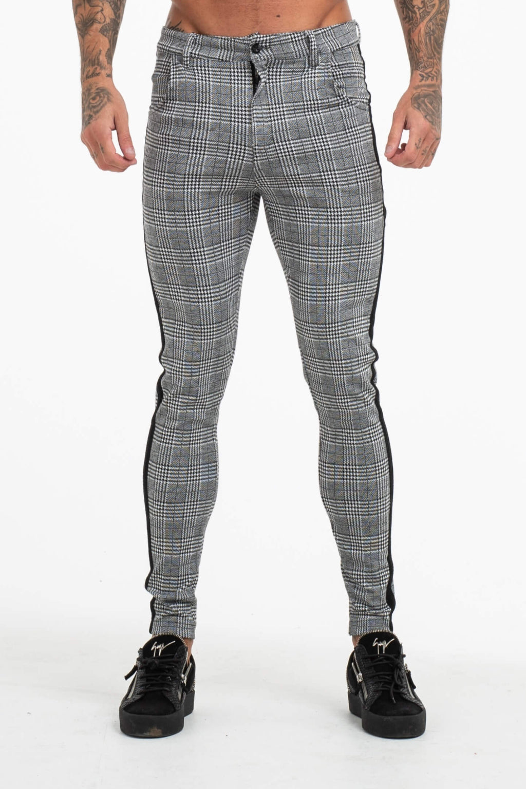 Grey&Black Motion Trousers