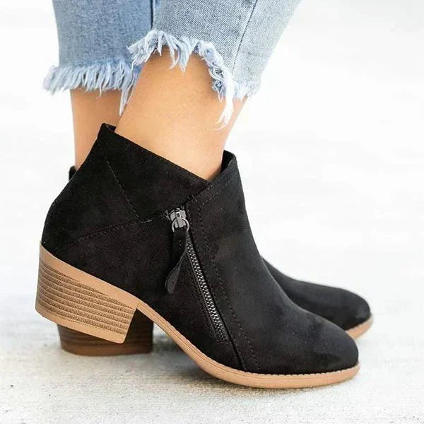 Lyla Side-Zip Boots