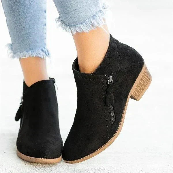 Lyla Side-Zip Boots