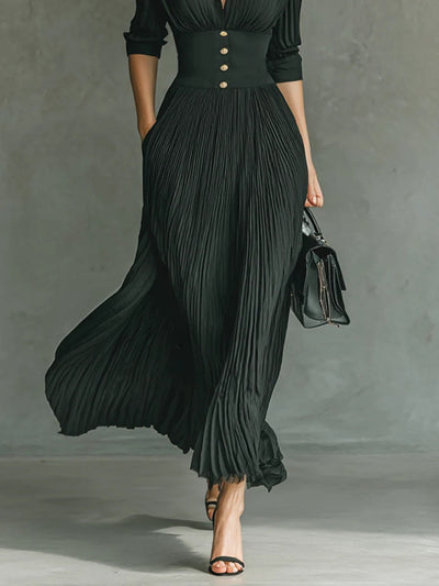 Isabella Bloom Silhouette Maxi Dress