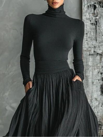 Harper Elegant High-Flow Evening Skirt
