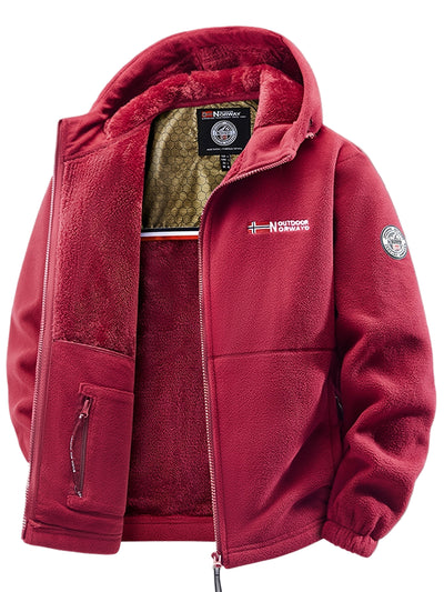 Norwayo Thermal Fleece Winter Jacket
