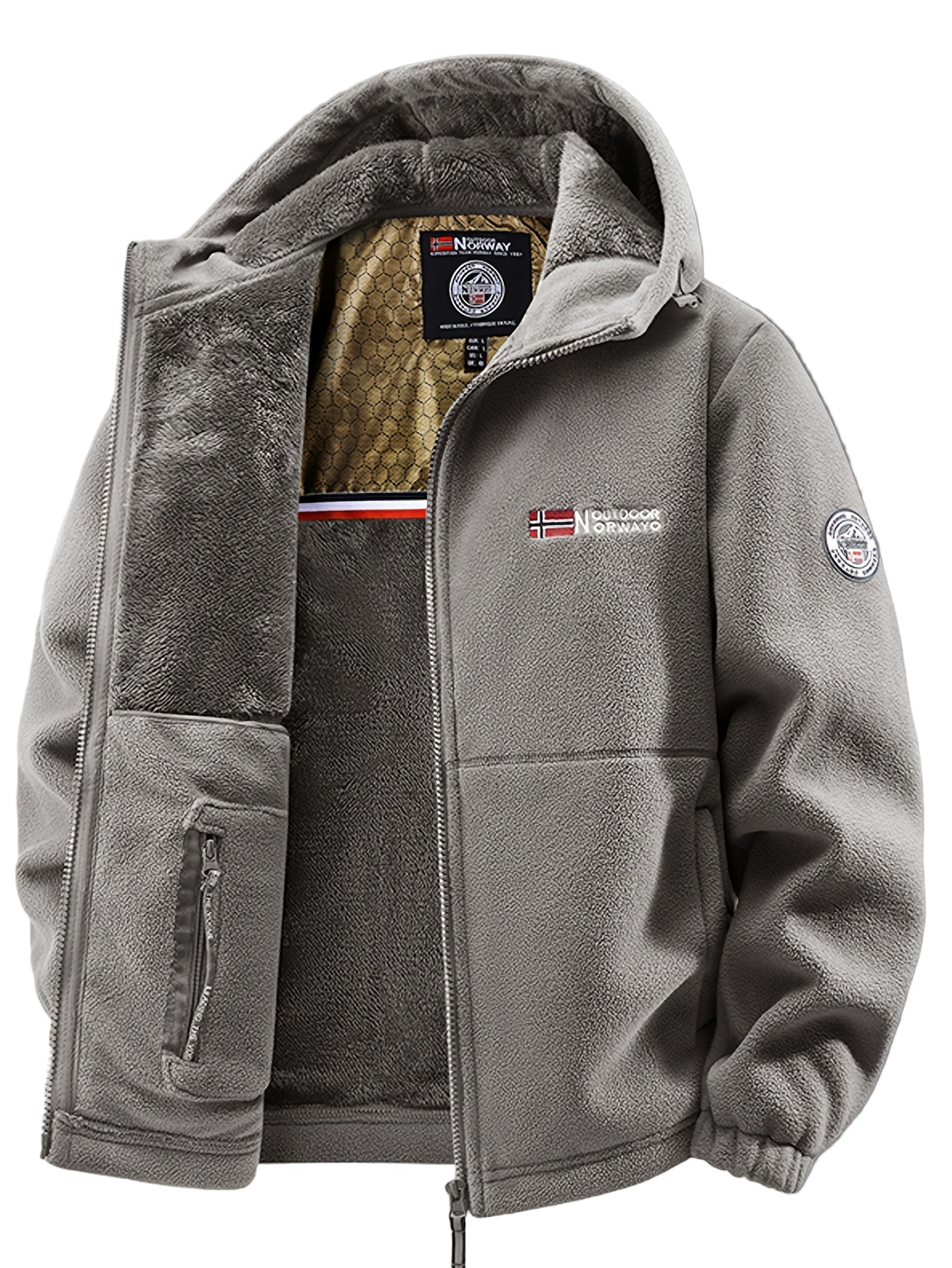 Norwayo Thermal Fleece Winter Jacket