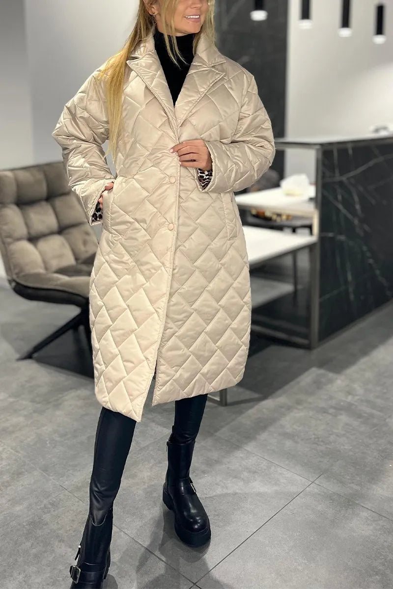 Maribel Reversible Quilted Coat