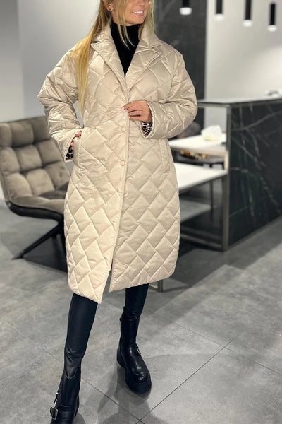 Maribel Reversible Quilted Coat