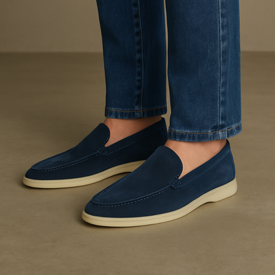 Elegant Blue Loafers