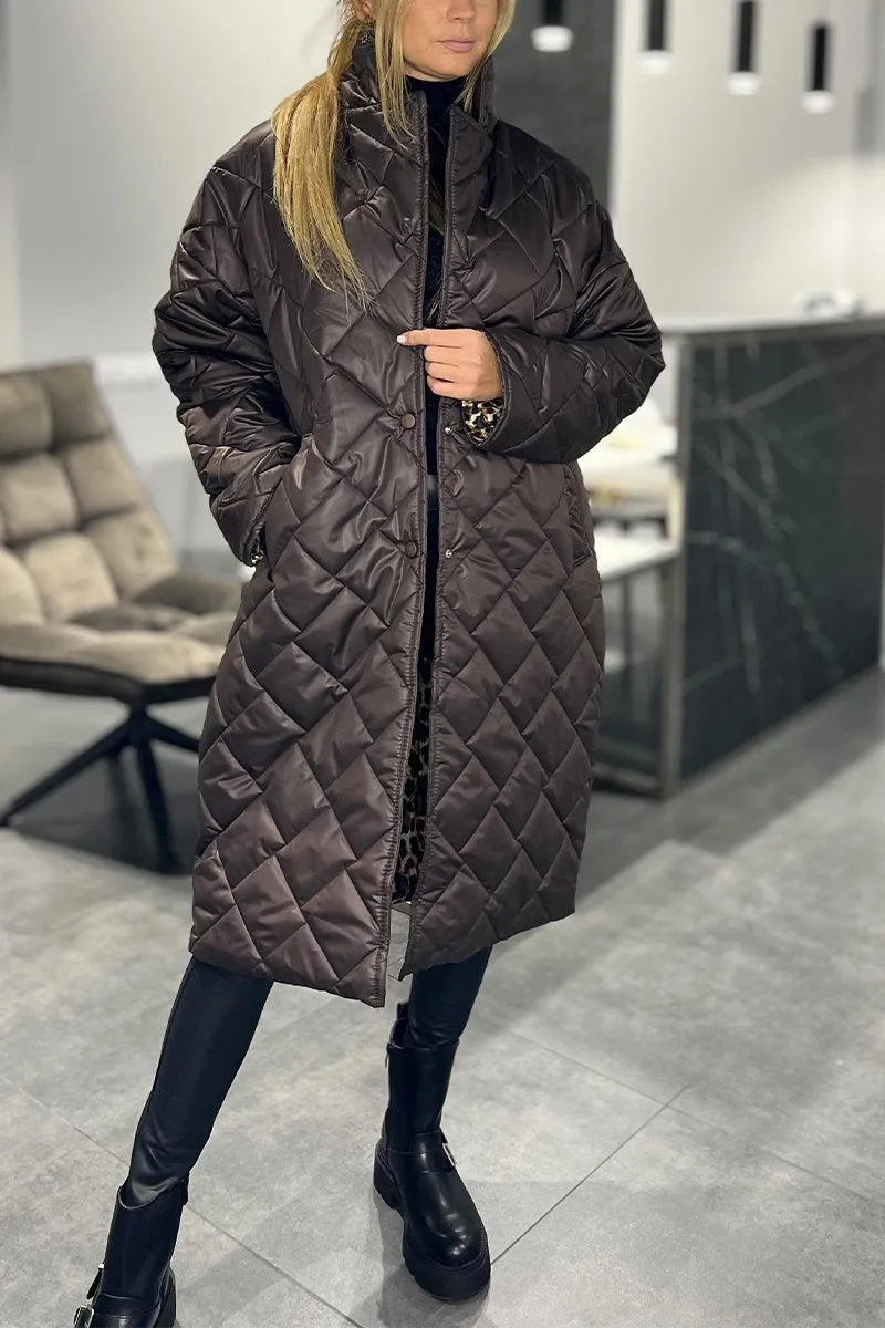 Maribel Reversible Quilted Coat