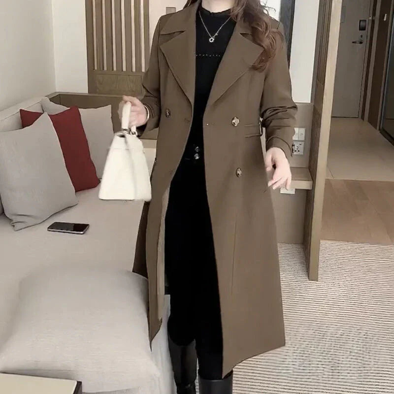 Leighton Elegant Trench Coat