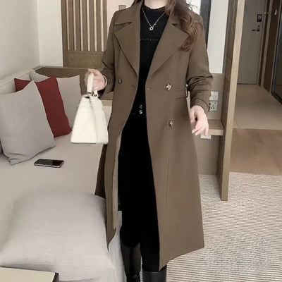 Leighton Elegant Trench Coat