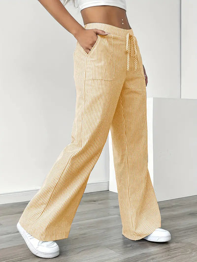 Elena Relaxed Stripe Pants