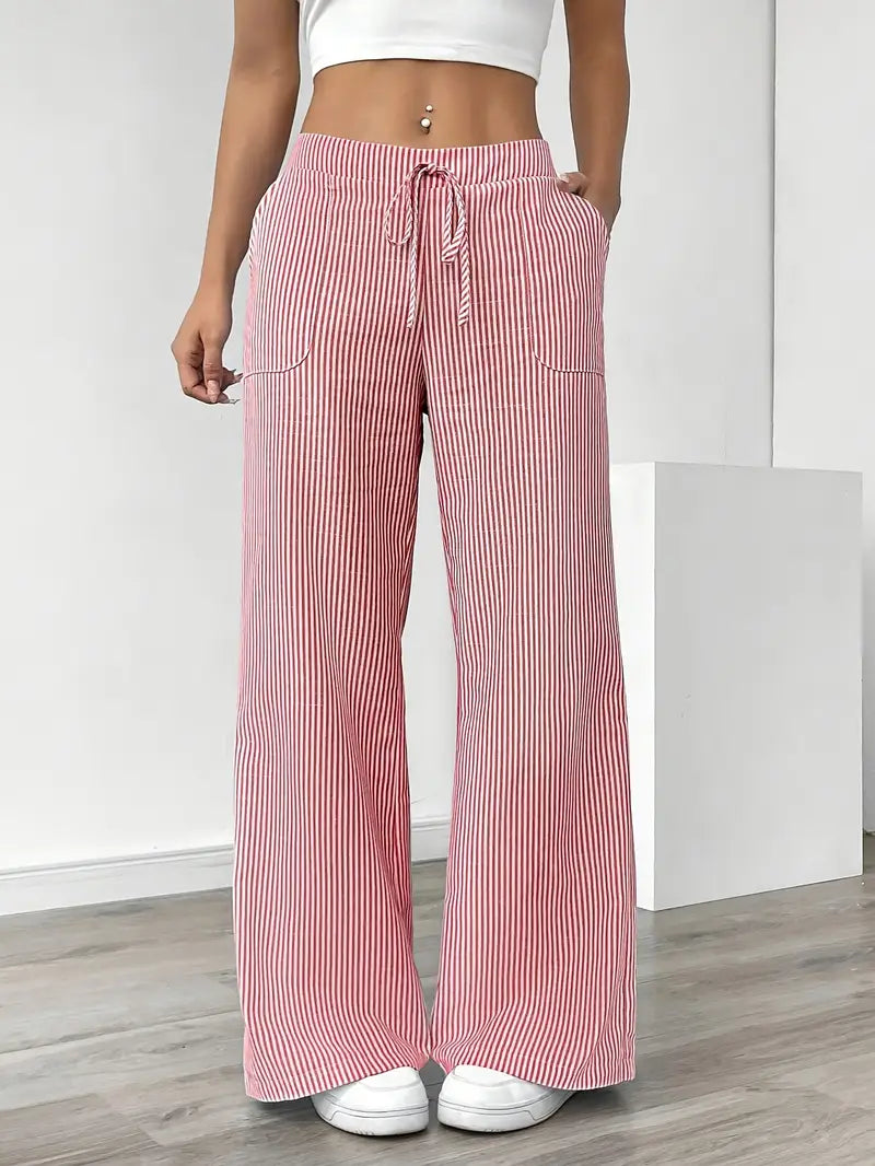 Elena Relaxed Stripe Pants
