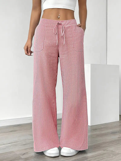 Elena Relaxed Stripe Pants