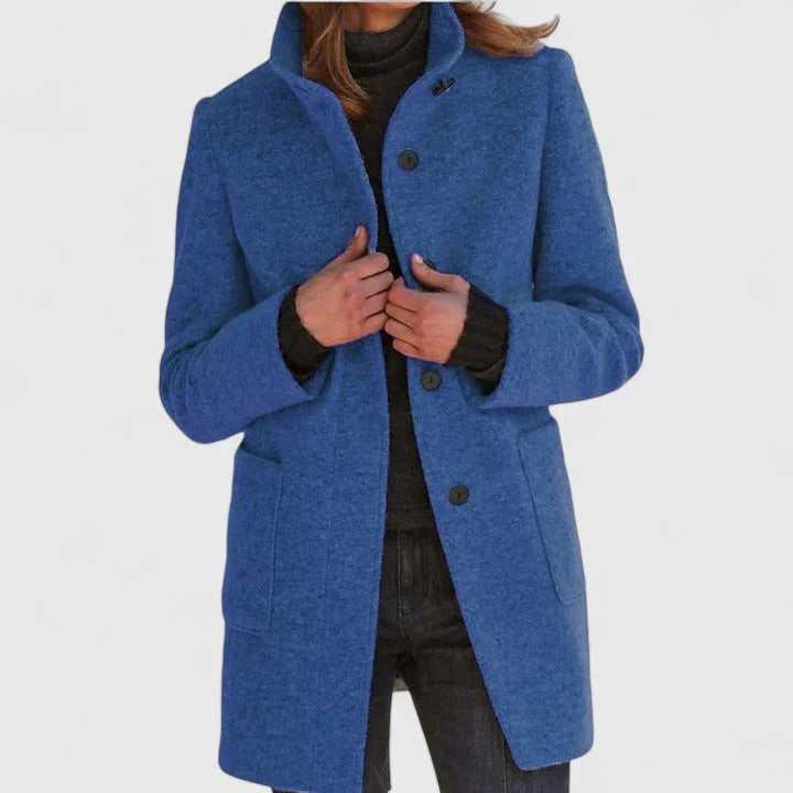 Isabella - Wool Winter Trench Coat