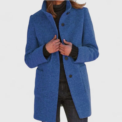 Isabella - Wool Winter Trench Coat