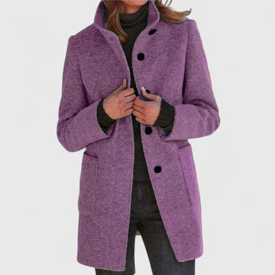 Isabella - Wool Winter Trench Coat