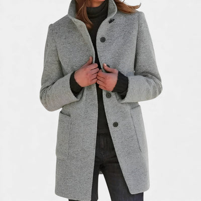 Isabella - Wool Winter Trench Coat