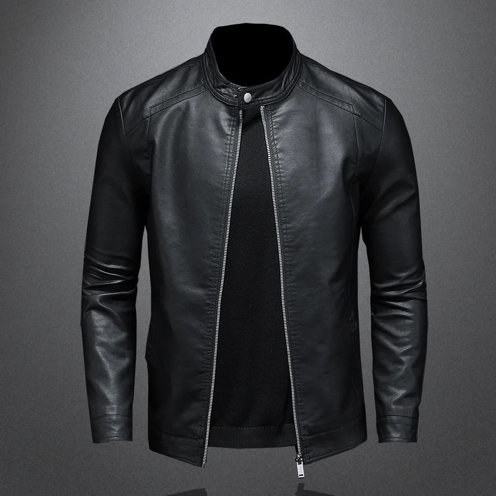 Timeless Leather Biker Jacket