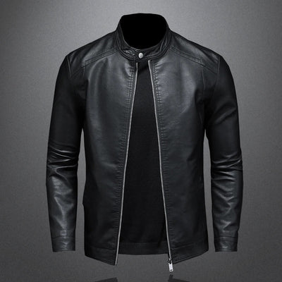 Timeless Leather Biker Jacket