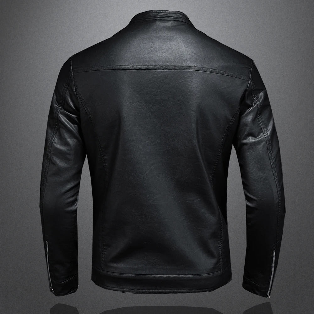 Timeless Leather Biker Jacket