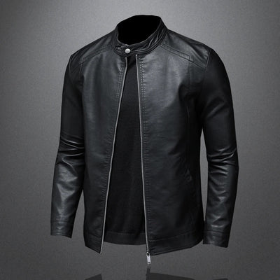 Timeless Leather Biker Jacket