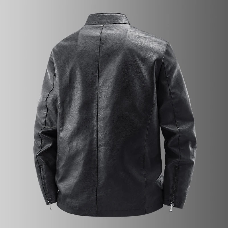 Classic Leather Motorcycle Jacket