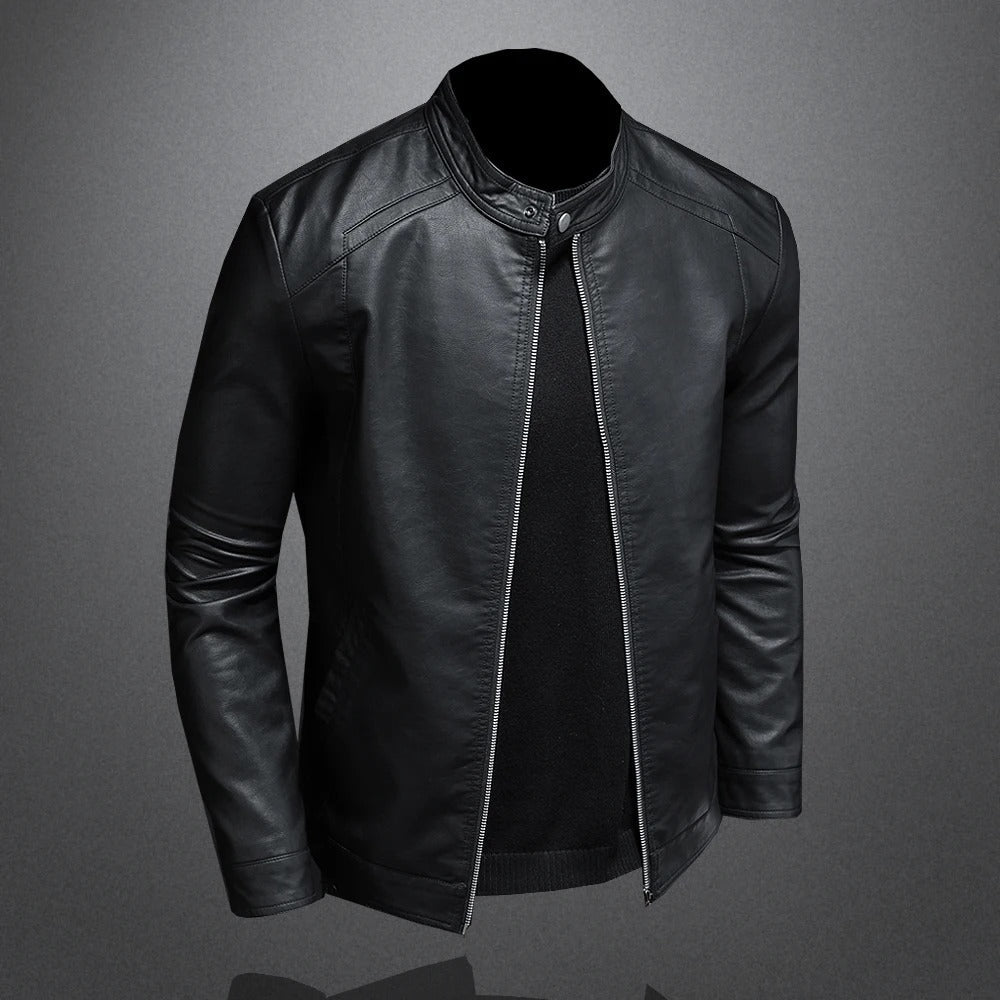 Timeless Leather Biker Jacket