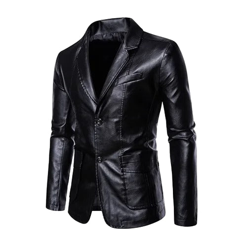 Smart Casual Leather Jacket for Professionals
