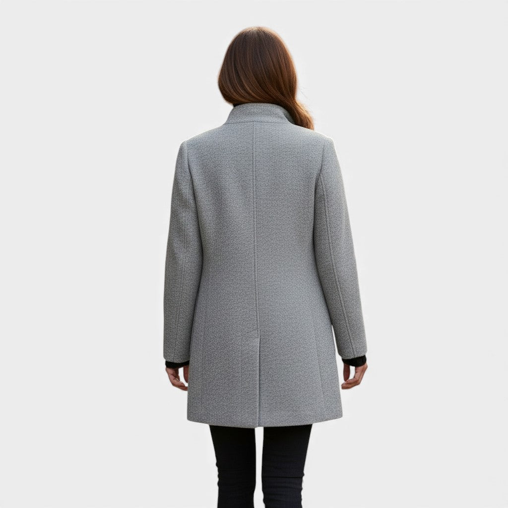 Isabella - Wool Winter Trench Coat