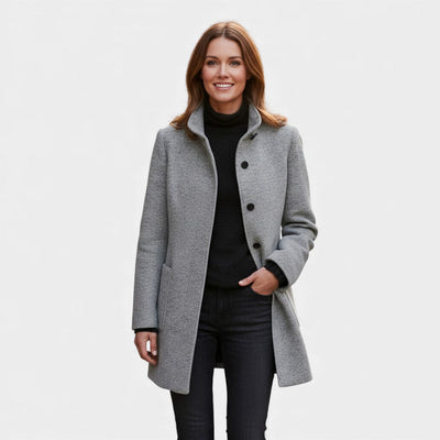 Isabella - Wool Winter Trench Coat
