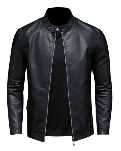 Timeless Leather Biker Jacket